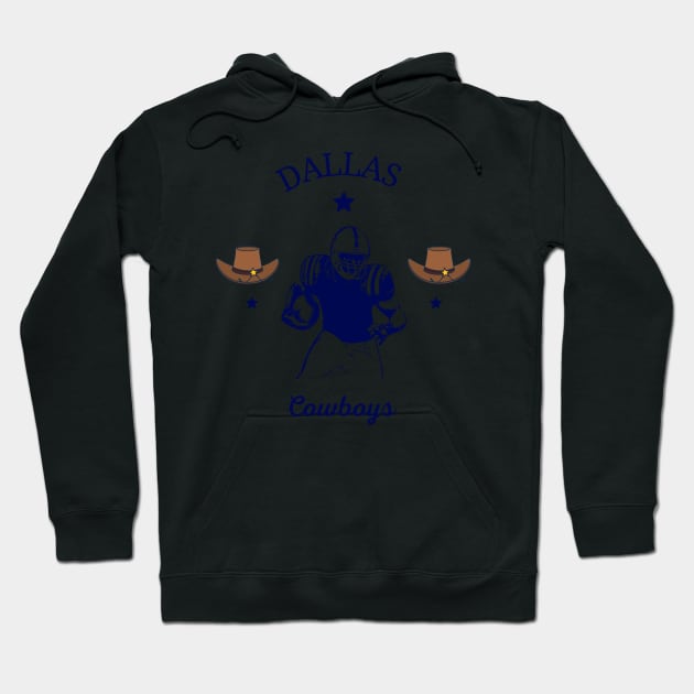 Dallas cowboys cute graphic design Hoodie by Nasromaystro